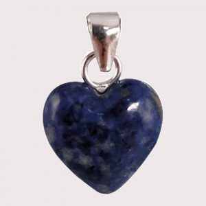 Colgante de corazón de Lapislázuli