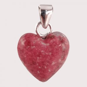 Colgante corazón de Thulita